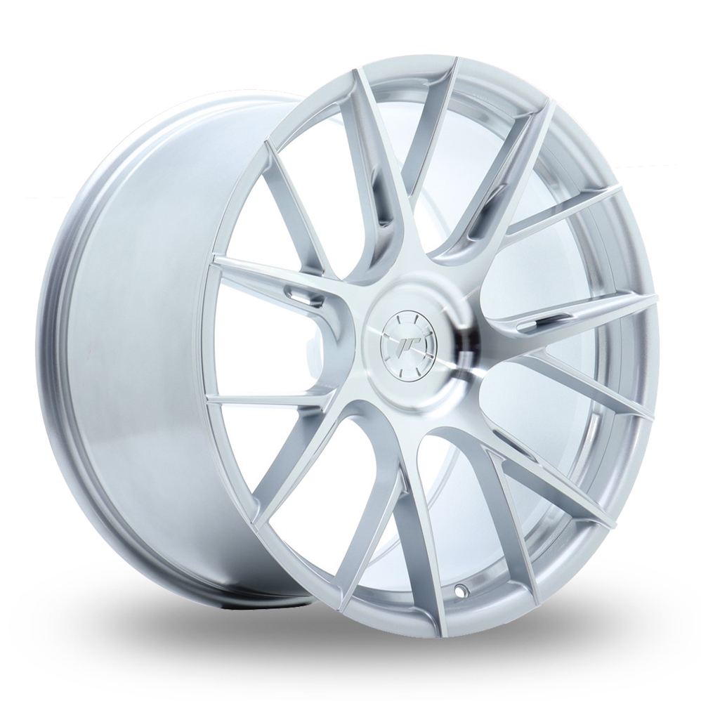 Japan Racing JR42 (10x20) (Custom Fitment) Silver Machined Face Alloy Wheels