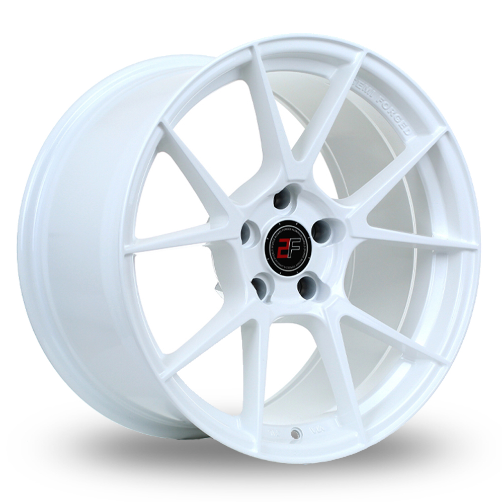 2FORGE ZF6 White Alloy Wheels