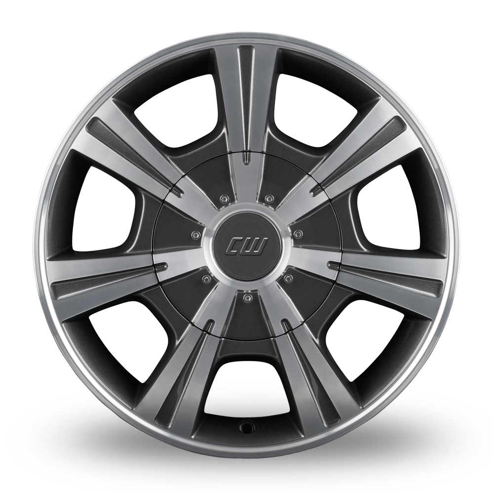 17" Borbet CH Anthracite Polished Alloy Wheels