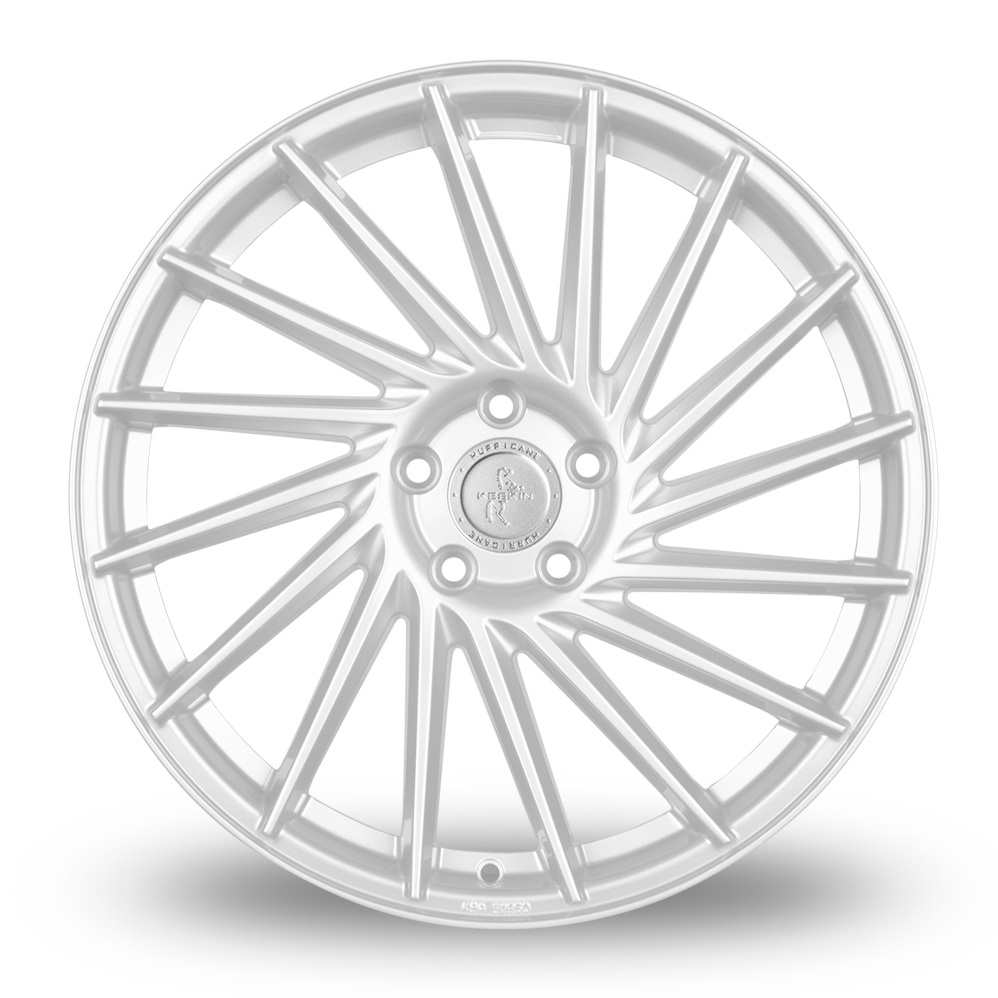 22" Keskin Tuning KT17 Crystal Silver Alloy Wheels