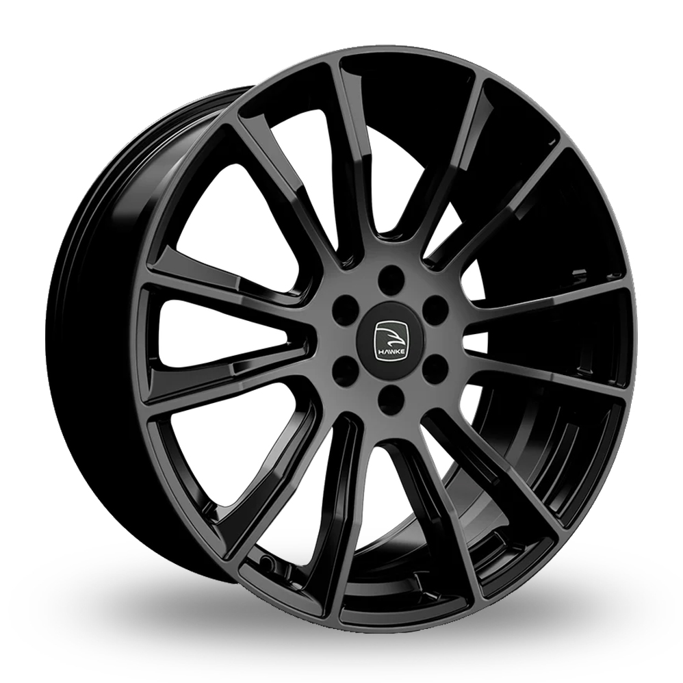 Hawke Denali Gloss Black Alloy Wheels