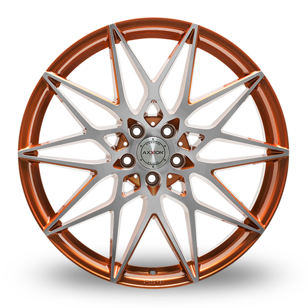 20 Inch Axxion AX9 Liquid Copper Machined Alloy Wheels
