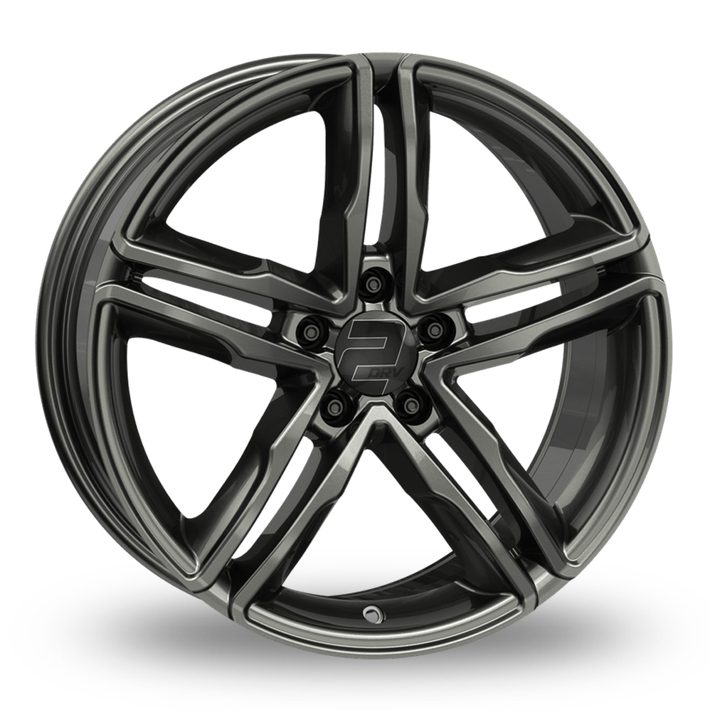 2DRV WH11 Dark Gunmetal Full Alloy Wheels