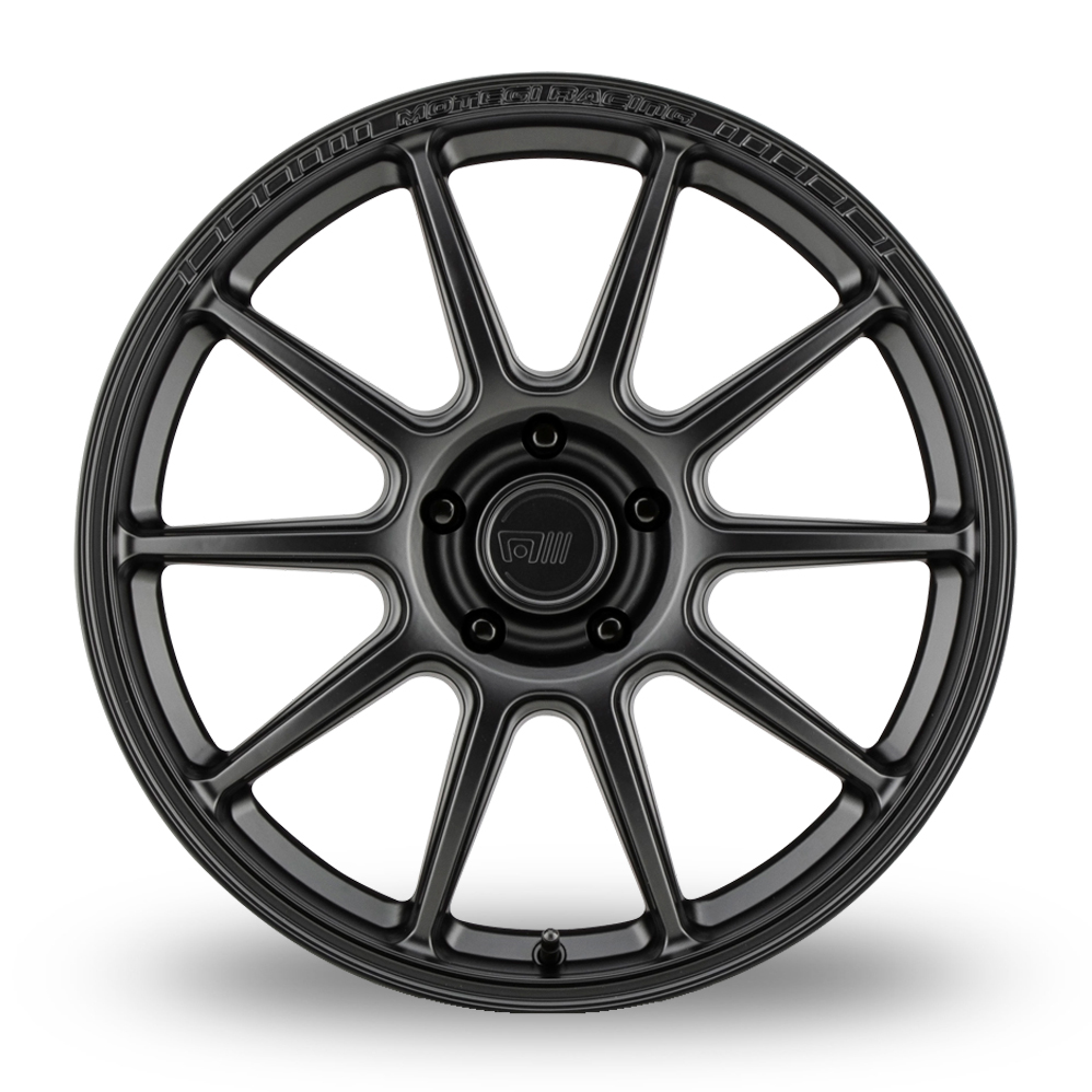 18" Motegi Racing MR140 SS10 Satin Black Alloy Wheels