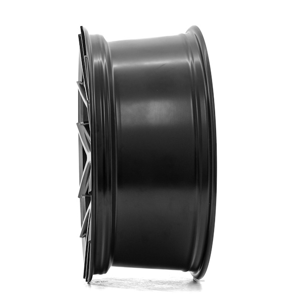 22" Spartan SW2 Satin Black Alloy Wheels