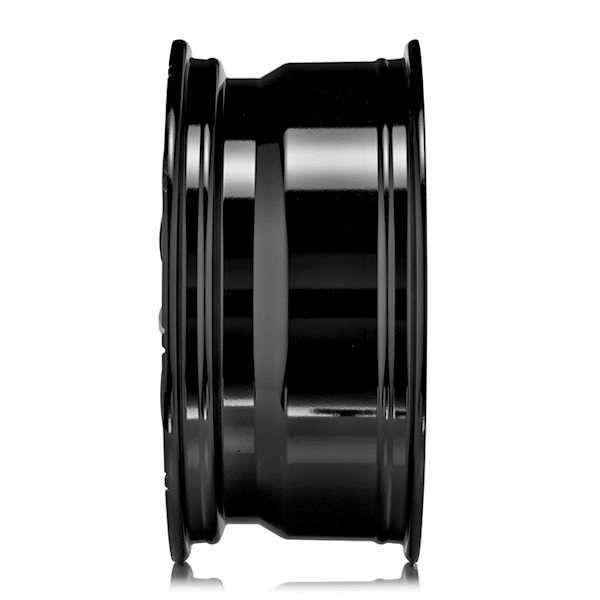 16" MSW (by OZ) 85 Gloss Black Alloy Wheels