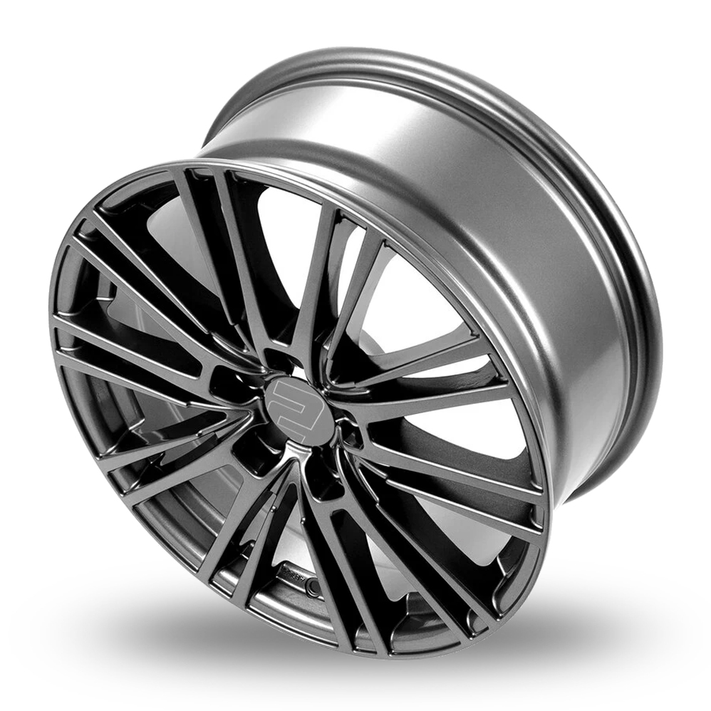 17" 2DRV WH18 Dark Gunmetal Alloy Wheels