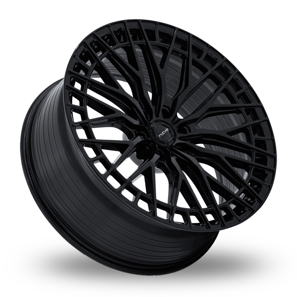 22" Niche NC288 Genoa (USA Warehouse) Gloss Black Alloy Wheels