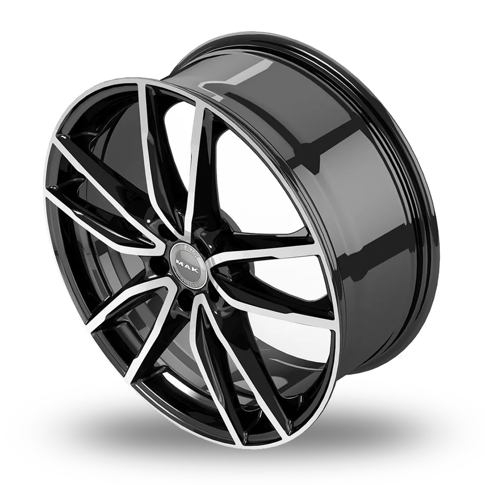 20" MAK EVO Black Mirror Alloy Wheels