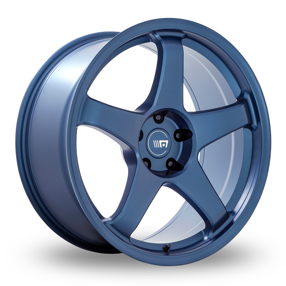 Motegi Racing MR151 CS5 Satin Metallic Blue Alloy Wheels