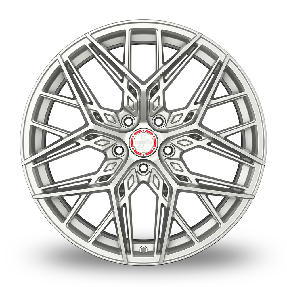20" Keskin Tuning KT25 Silver Alloy Wheels