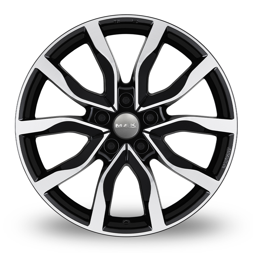 18" MAK Koln Black Mirror Alloy Wheels