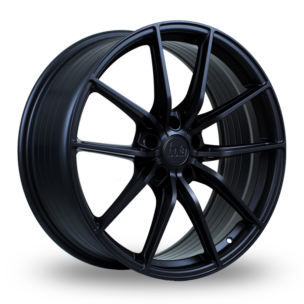 18" Bola FLC Matt Black Alloy Wheels