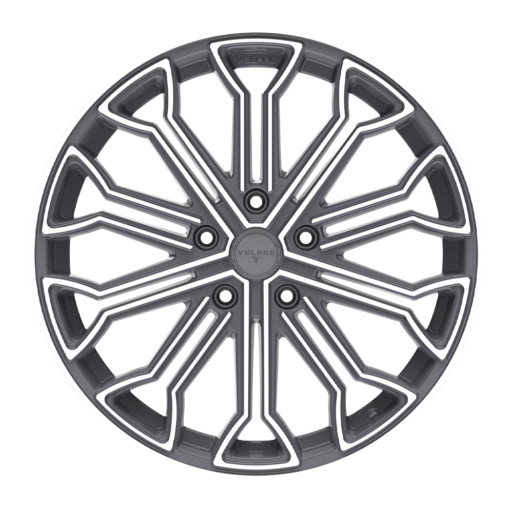20" Velare VLR04 Platinum Grey Polsihed Alloy Wheels