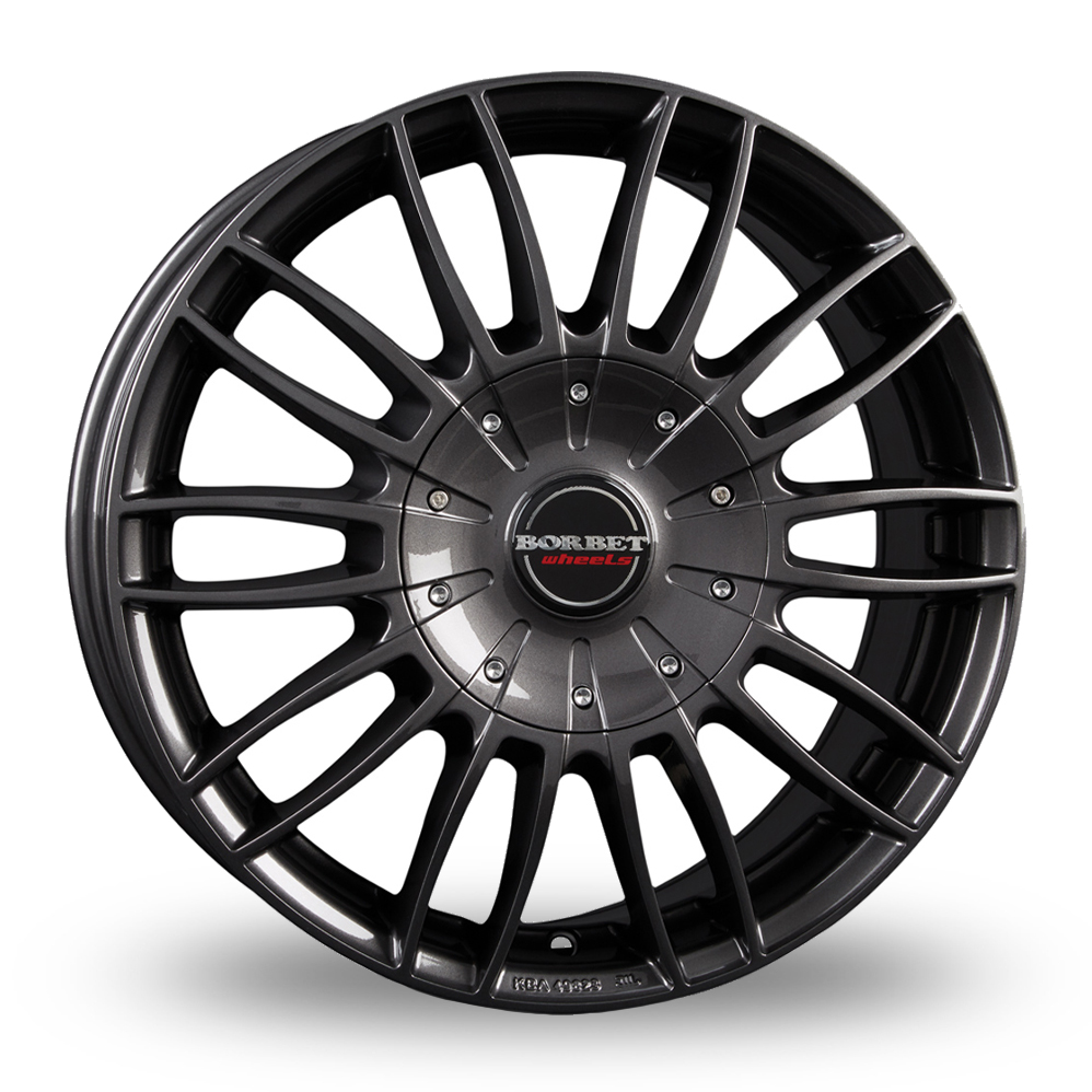 Borbet CW3 Gloss Anthracite Alloy Wheels