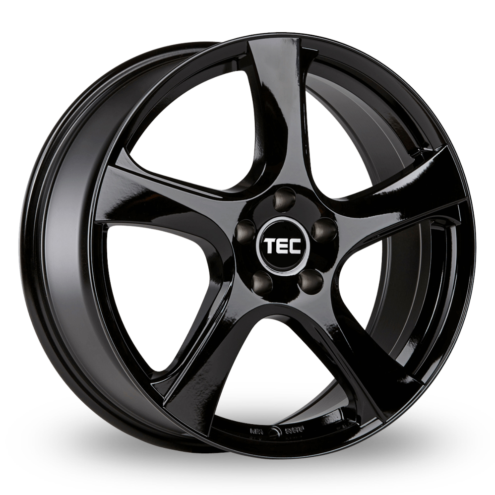 TEC Speedwheels AS5 Gloss Black Alloy Wheels