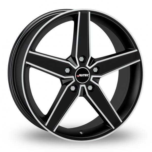 17" Autec Delano Matt Black Alloy Wheels