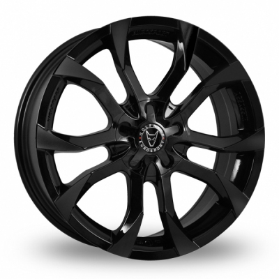 19 Inch Wolfrace Assassin Black Alloy Wheels