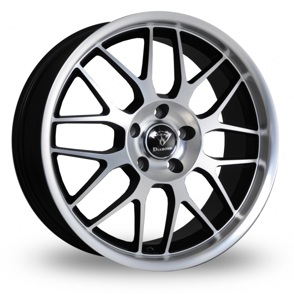 Diamond Lite Black Polished 18" Alloy Wheels Wheelbase