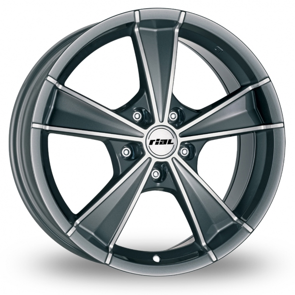 Rial Roma Graphite Polished 16" Alloy Wheels Wheelbase