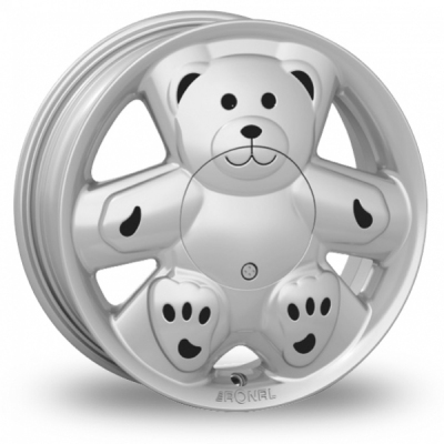 14 Inch Ronal URS Teddy Silver Alloy Wheels