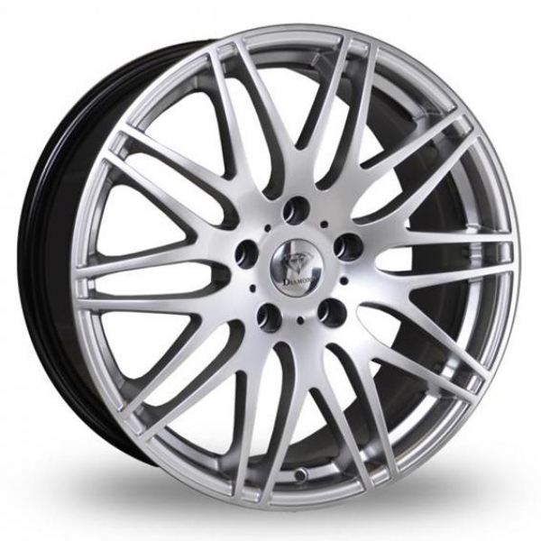 Diamond Trellis Silver 17