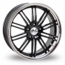 18 Inch Zito Belair Black Alloy Wheels
