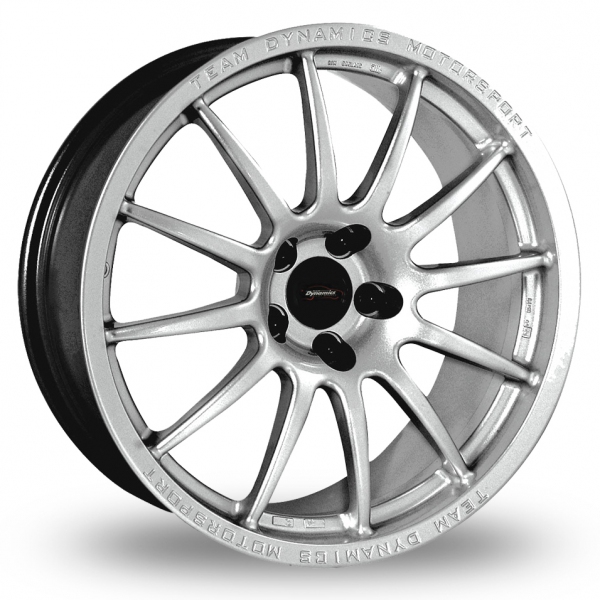 17" Team Dynamics Pro Race 1.2 Silver Alloy Wheels