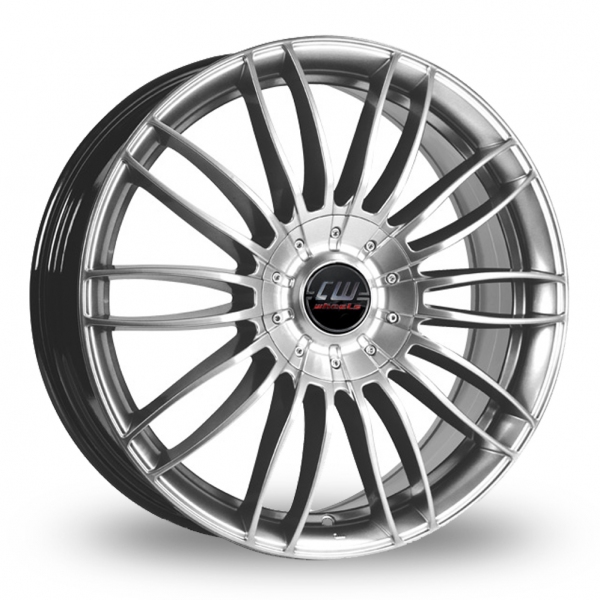 17" Borbet CW3 Silver Alloy Wheels