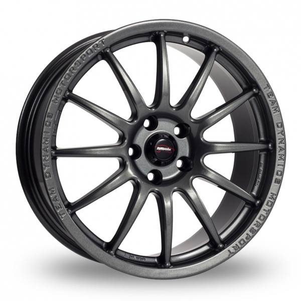 16" Team Dynamics Pro Race 1.2 Gloss Anthracite Alloy Wheels